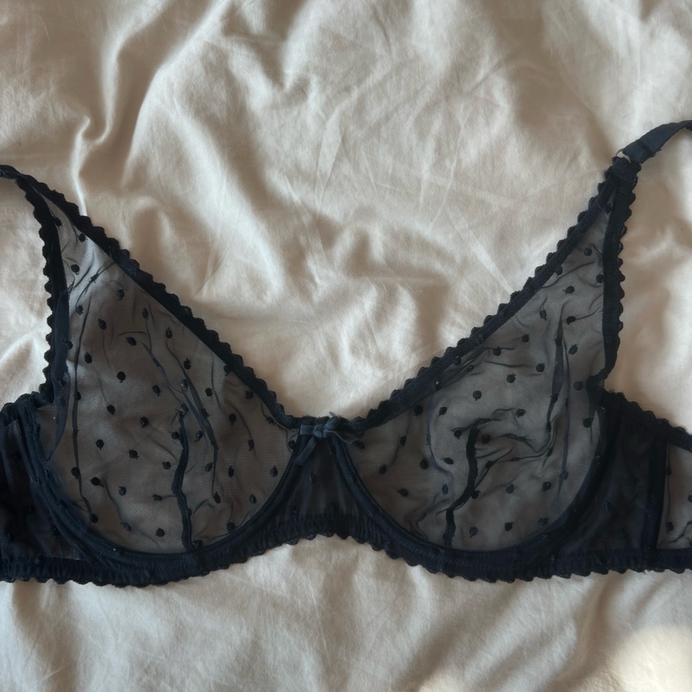Flour du meal polka dot plunge